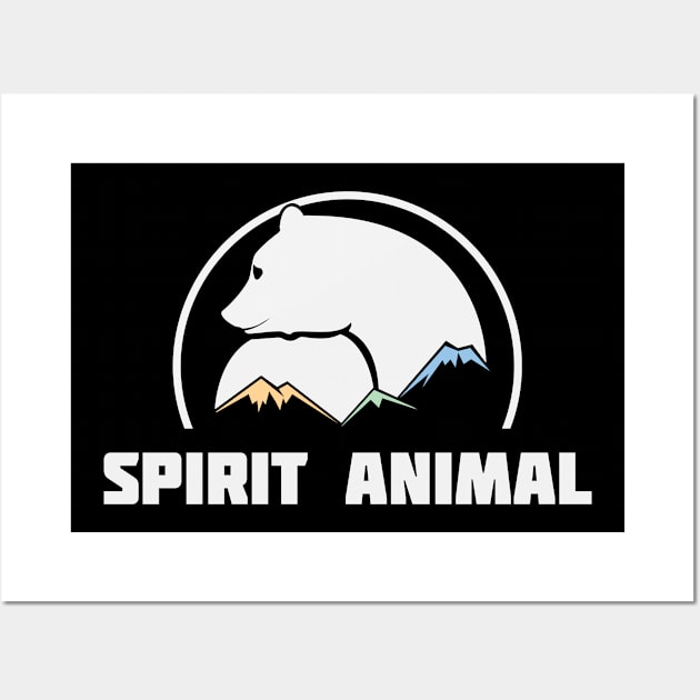 Animal Spirit is Bear Wall Art by Toogoo